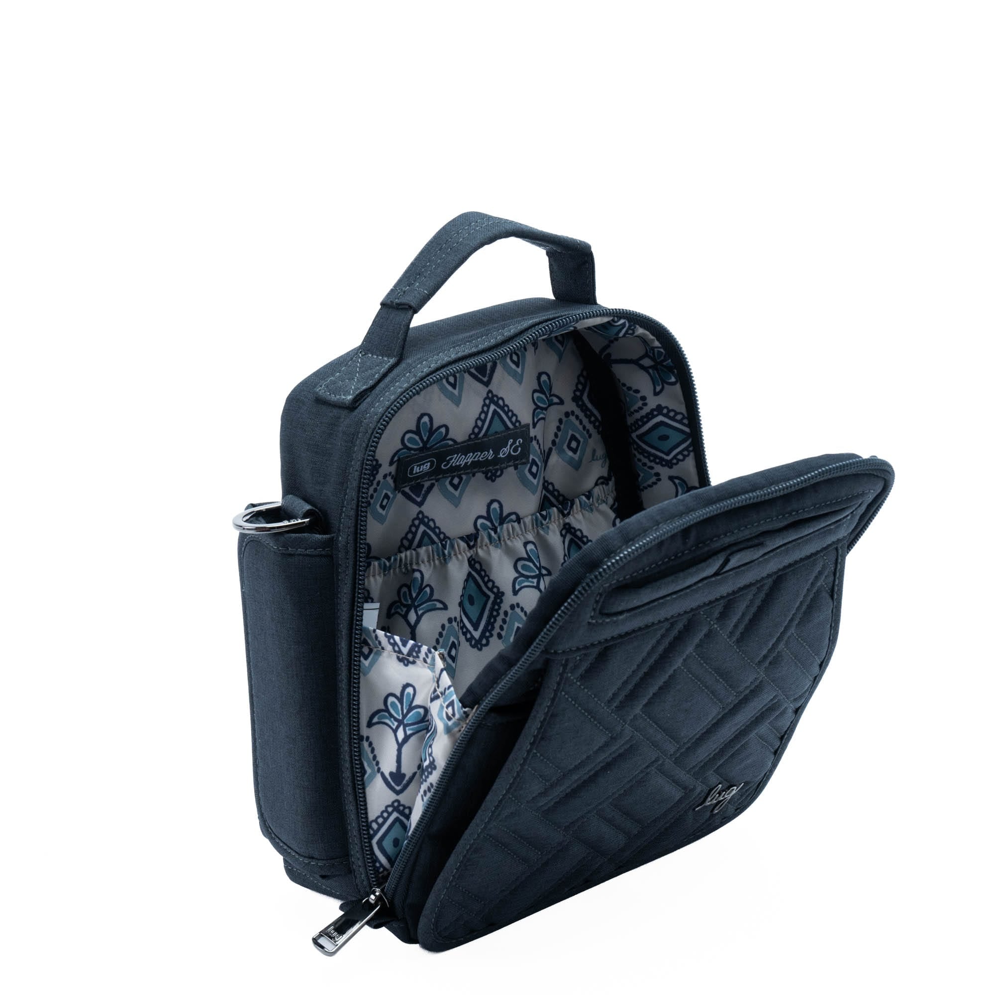 Flapper SE Convertible Crossbody Bag - HEATHER INDIGO - FlapperSE_HeatherIndigo_06